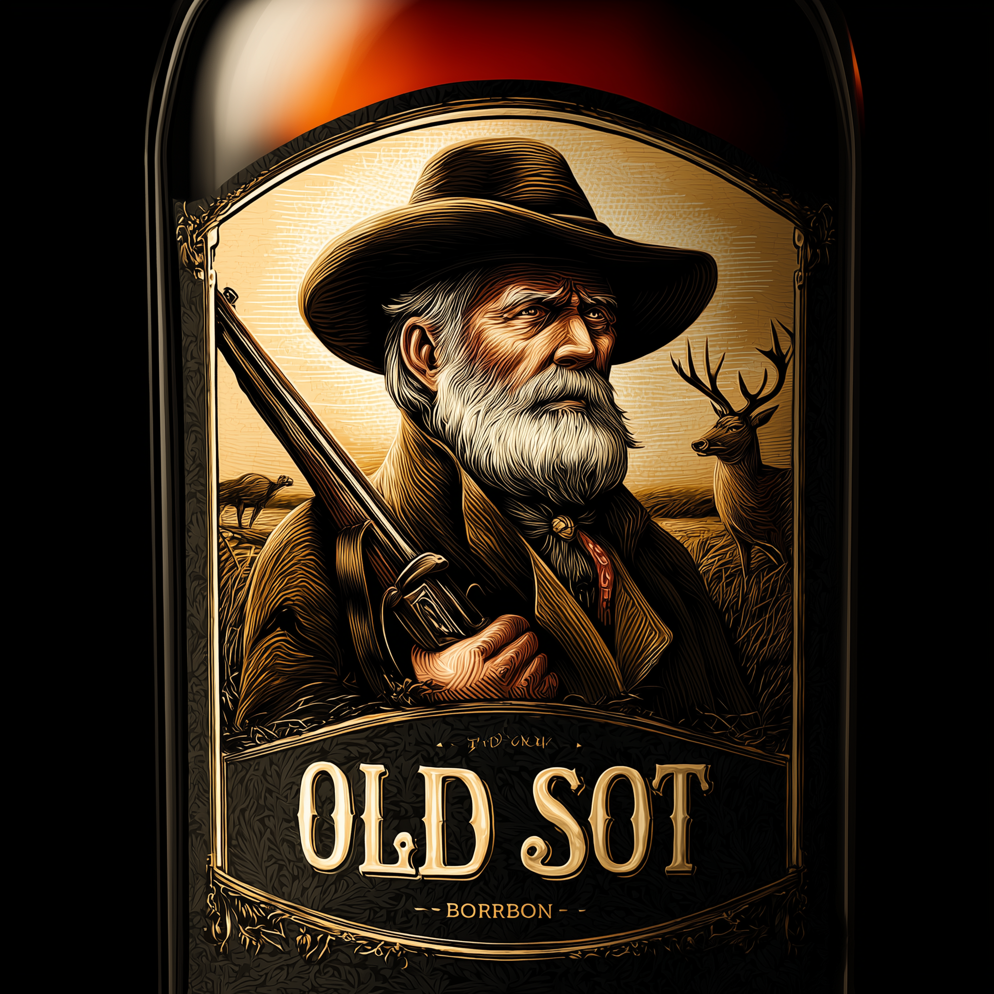 The American Classic label art